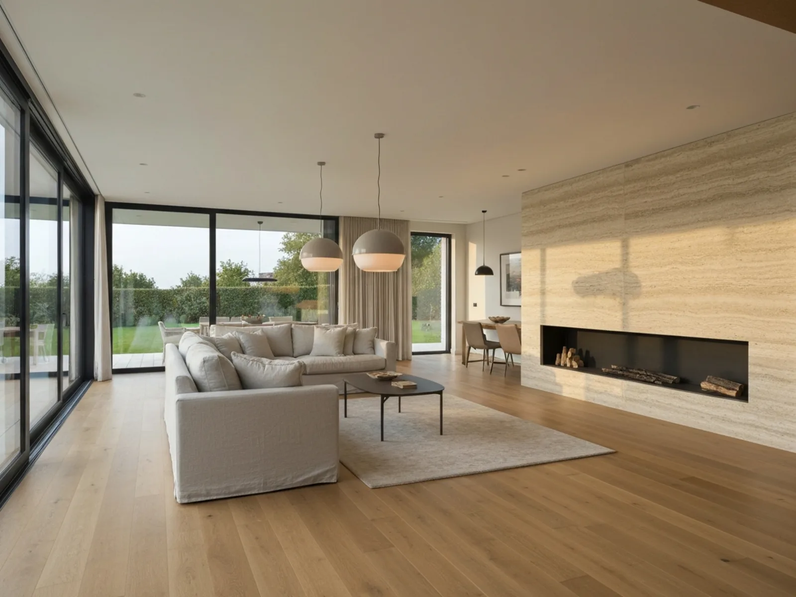 Architektenvilla Bad Waldsee — Wohnbereich