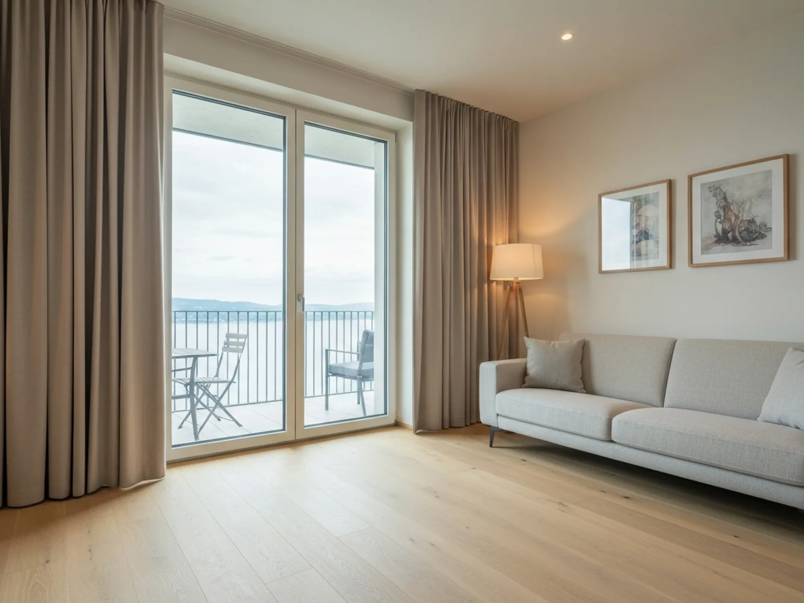 4-Zimmer Friedrichshafen — Wohnbereich